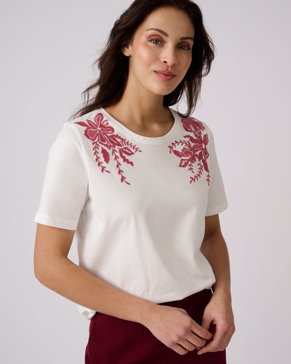 T-shirt brodé