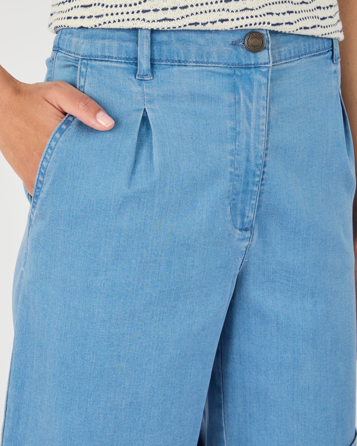 Bermuda mélange Lyocell Tencel(TM)