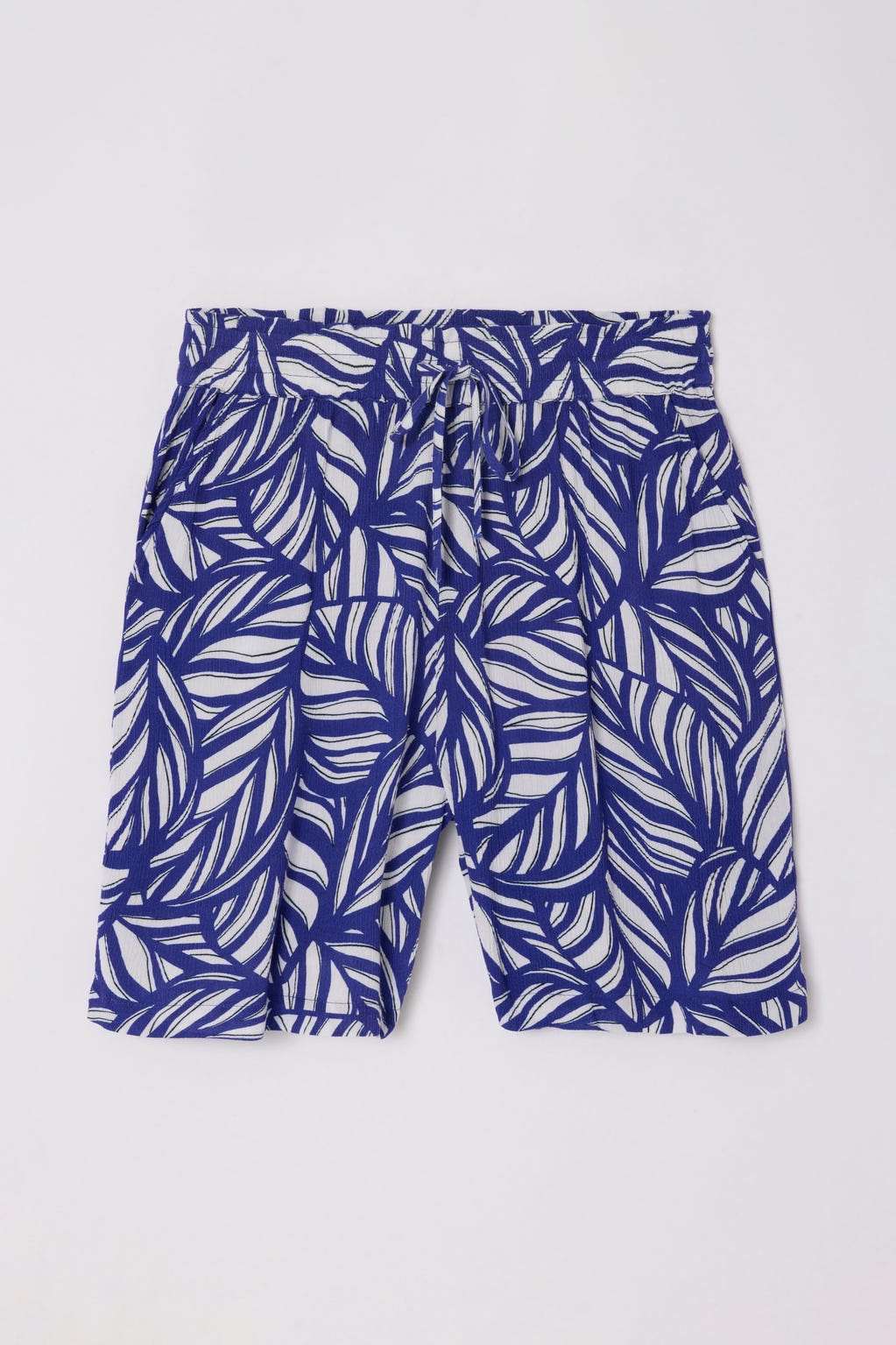 Bermuda en tissu créponné pure viscose