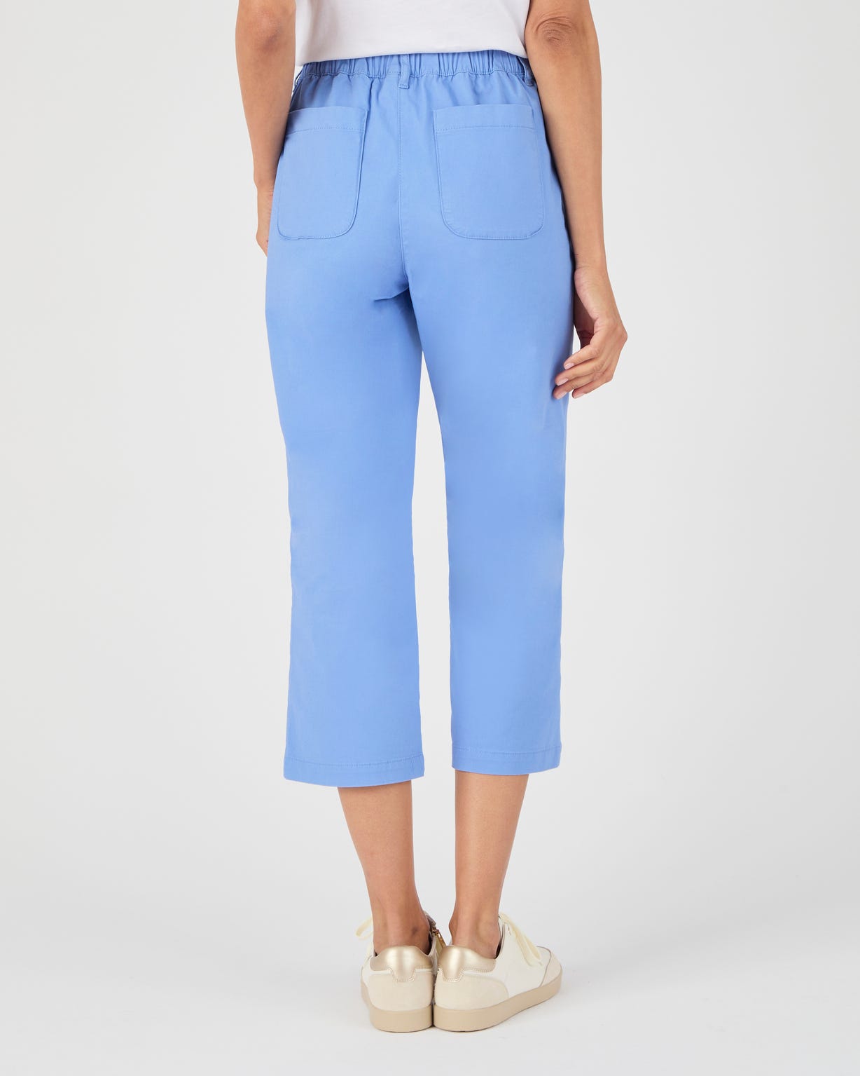 Pantacourt coton stretch