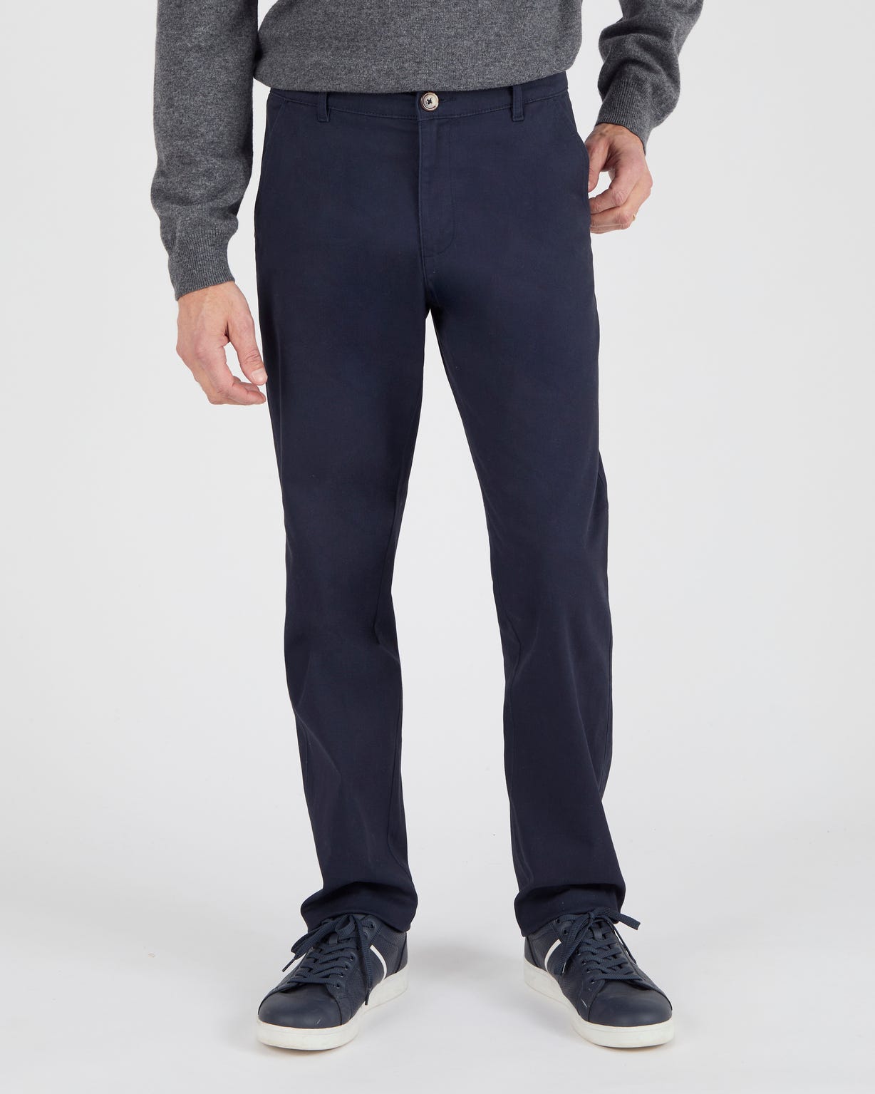 Pantalon chino coton stretch