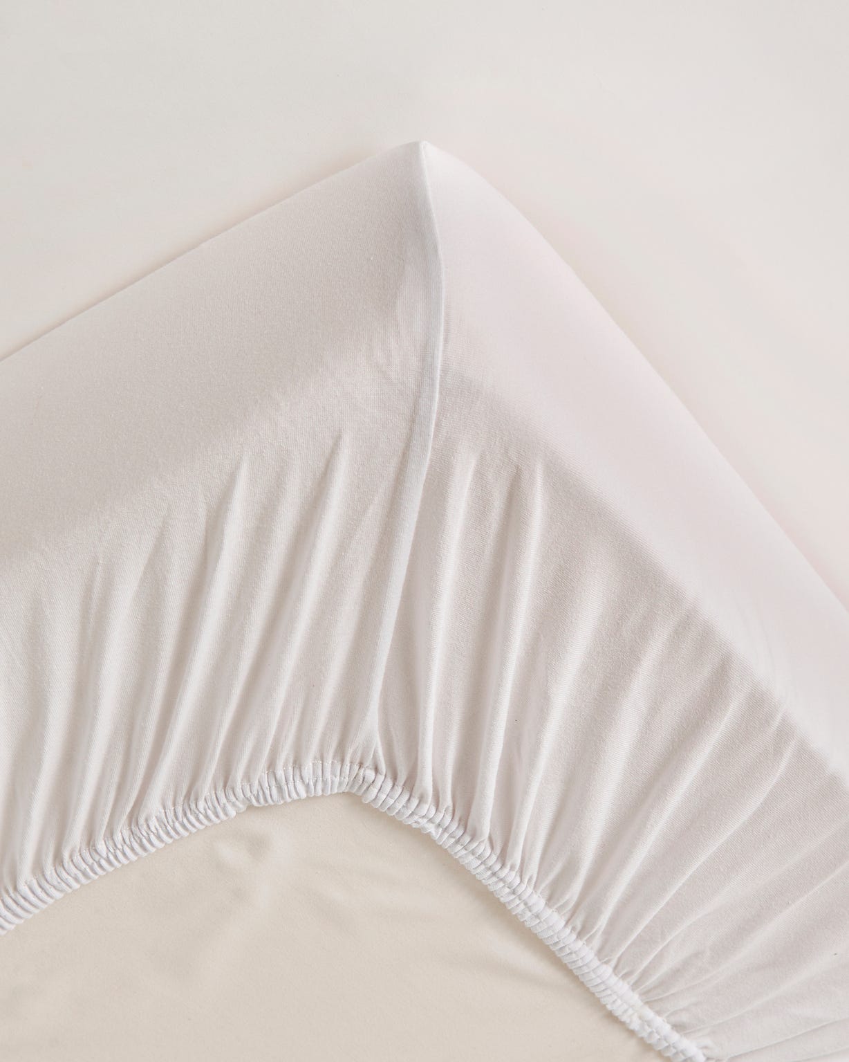 Drap-housse jersey pur coton peigné