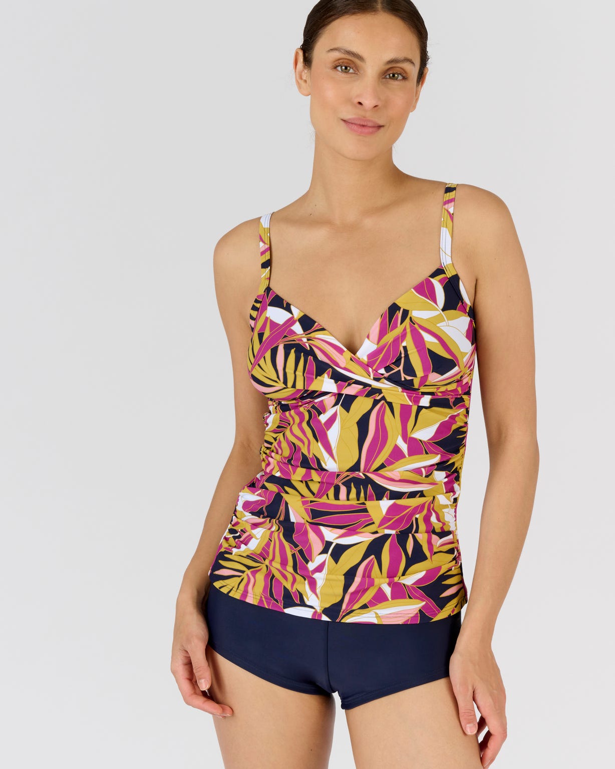 Haut de tankini imprimé feuillage Perfect Fit by Damart