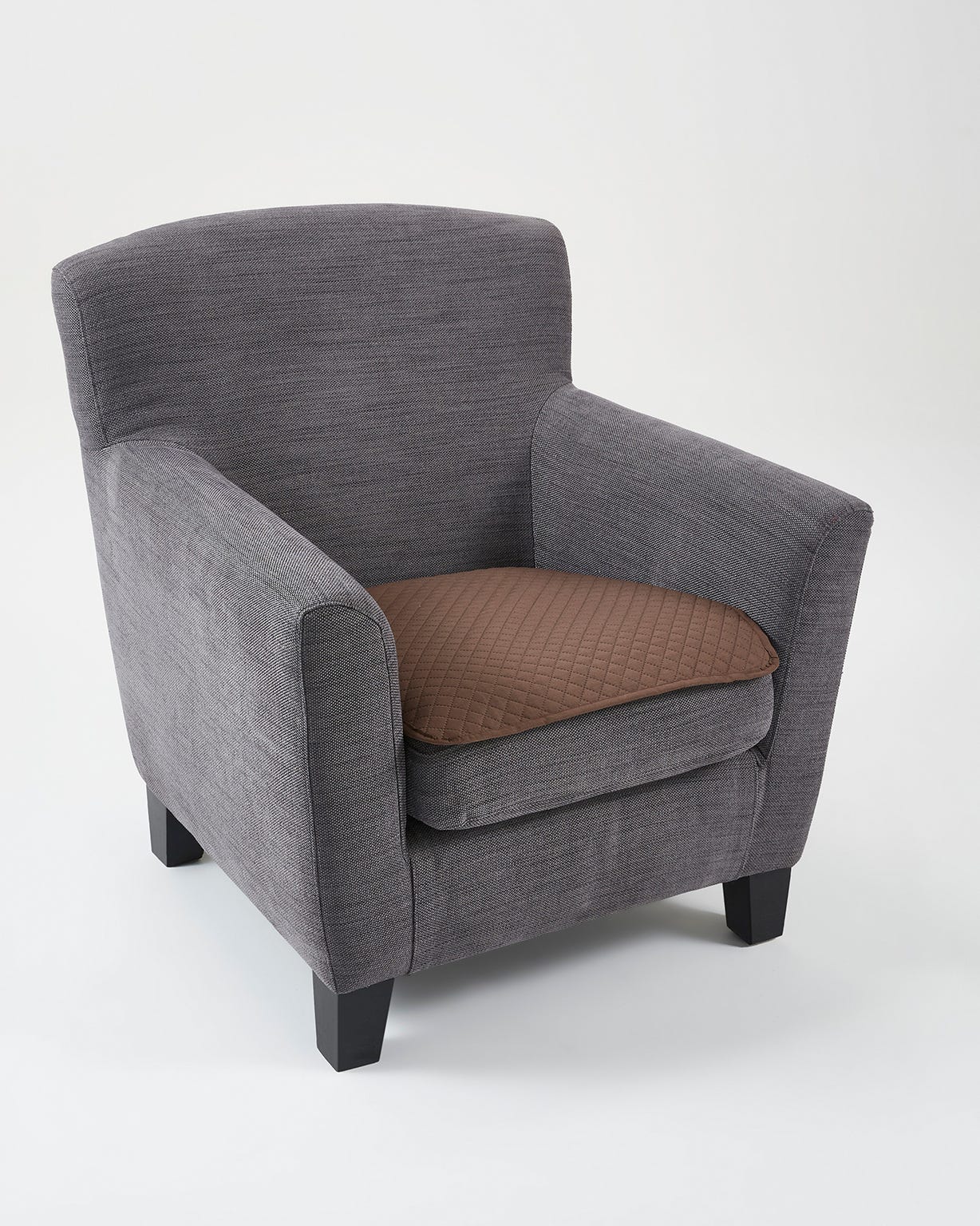 Protège-fauteuil ou canapé bicolore réversible