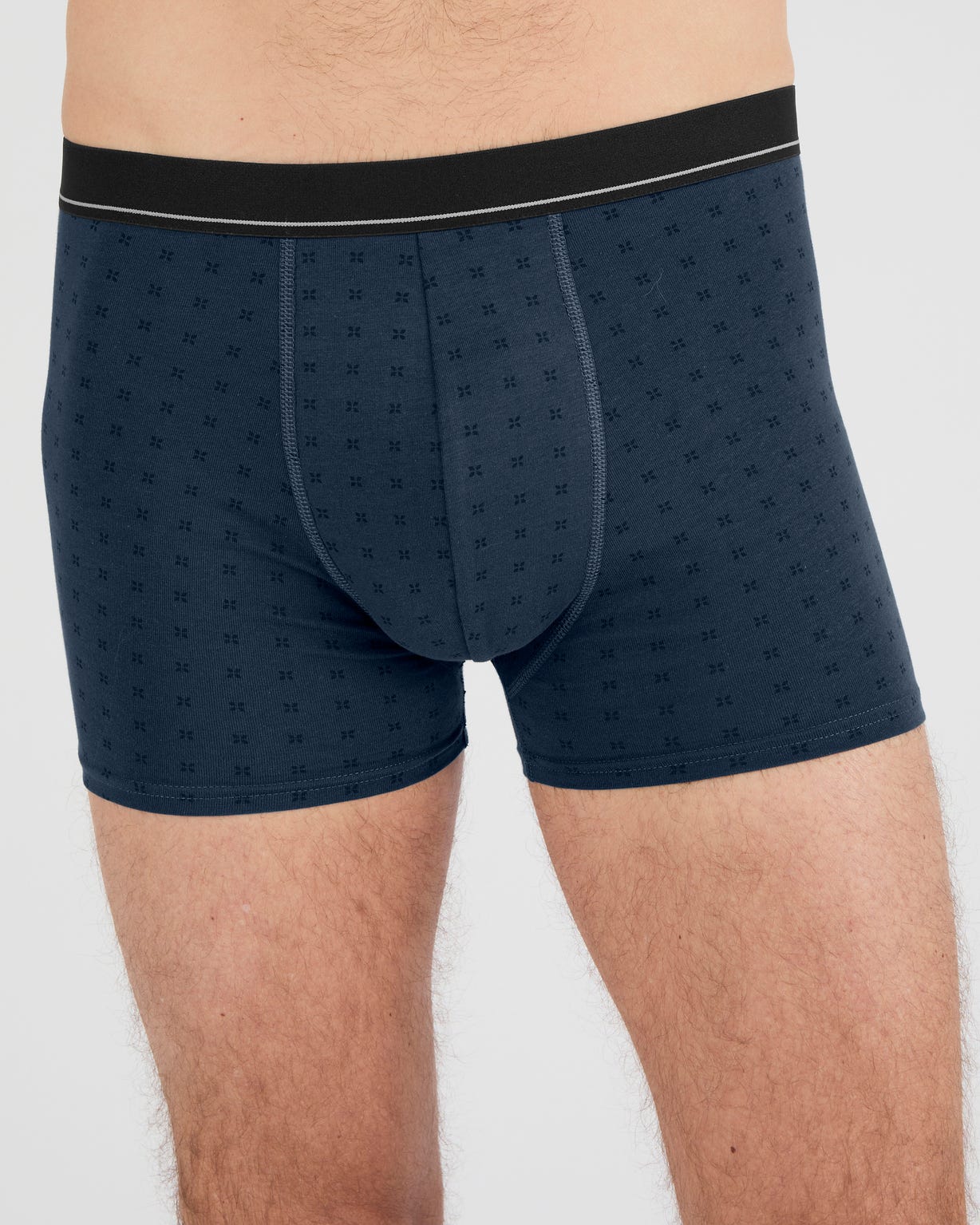 Lot de 3 boxers fermés coton biologique majoritaire