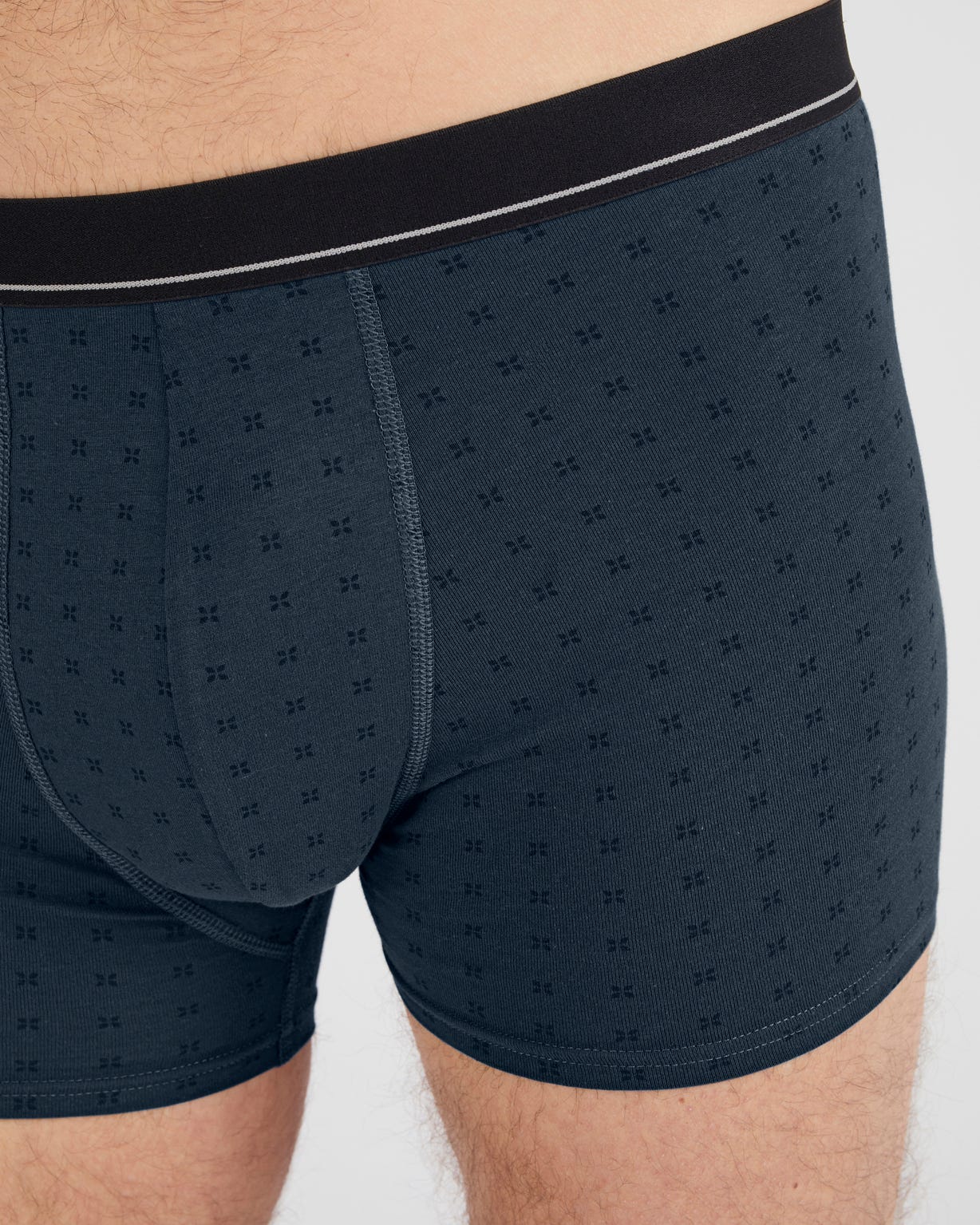 Lot de 3 boxers fermés coton biologique majoritaire