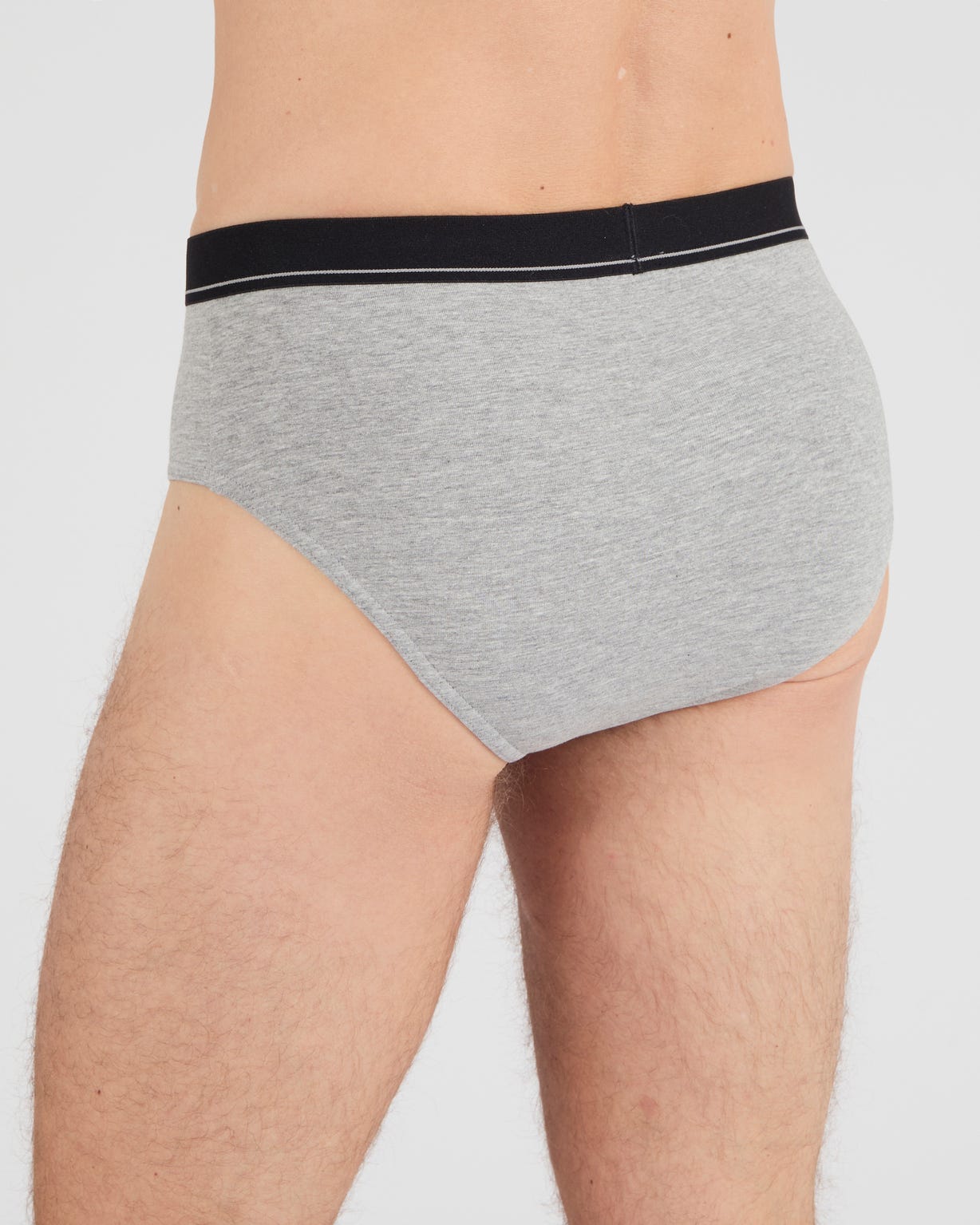 Lot de 3 slips fermés coton biologique majoritaire