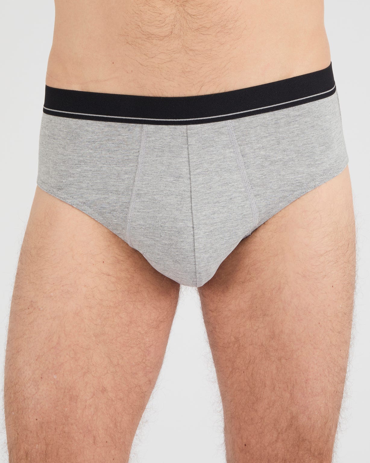 Lot de 3 slips fermés coton biologique majoritaire