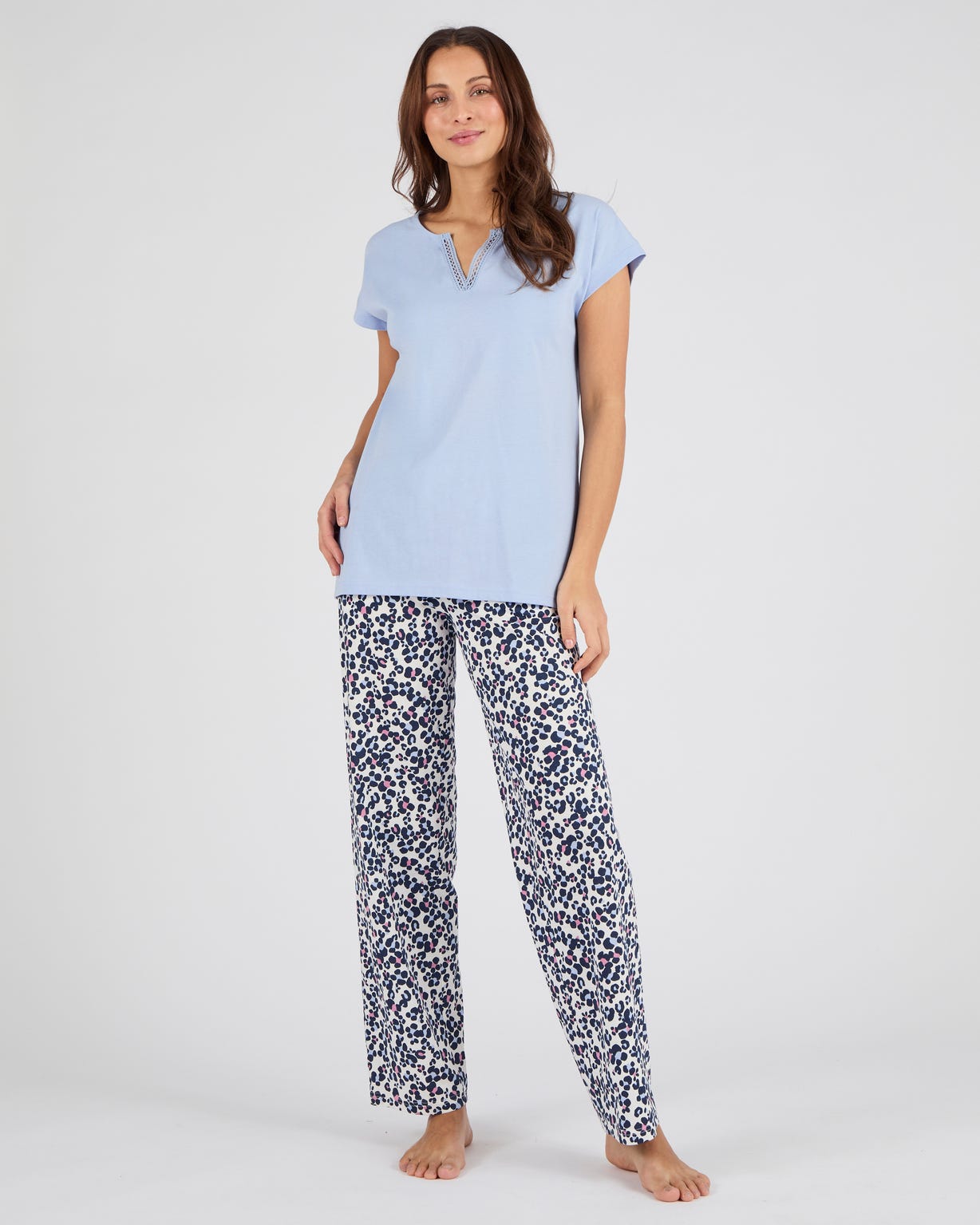Pyjama en maille jersey pur coton