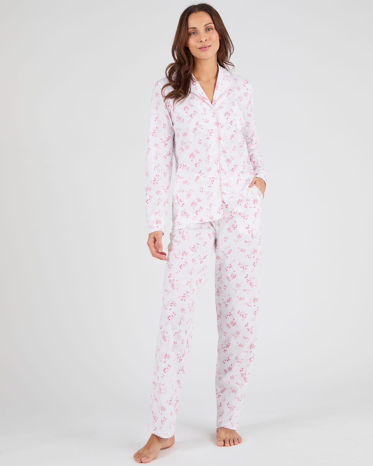 Pyjama en maille jersey pur coton