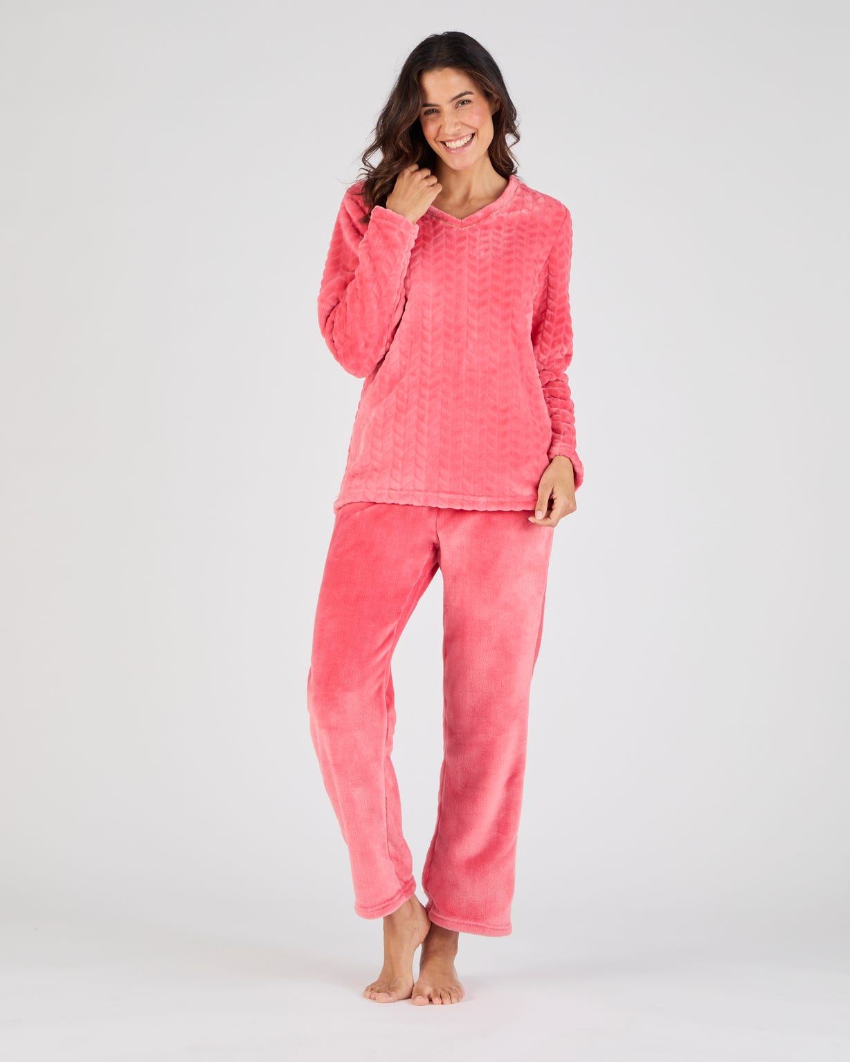 Pyjama Thermolactyl maille reliéfée