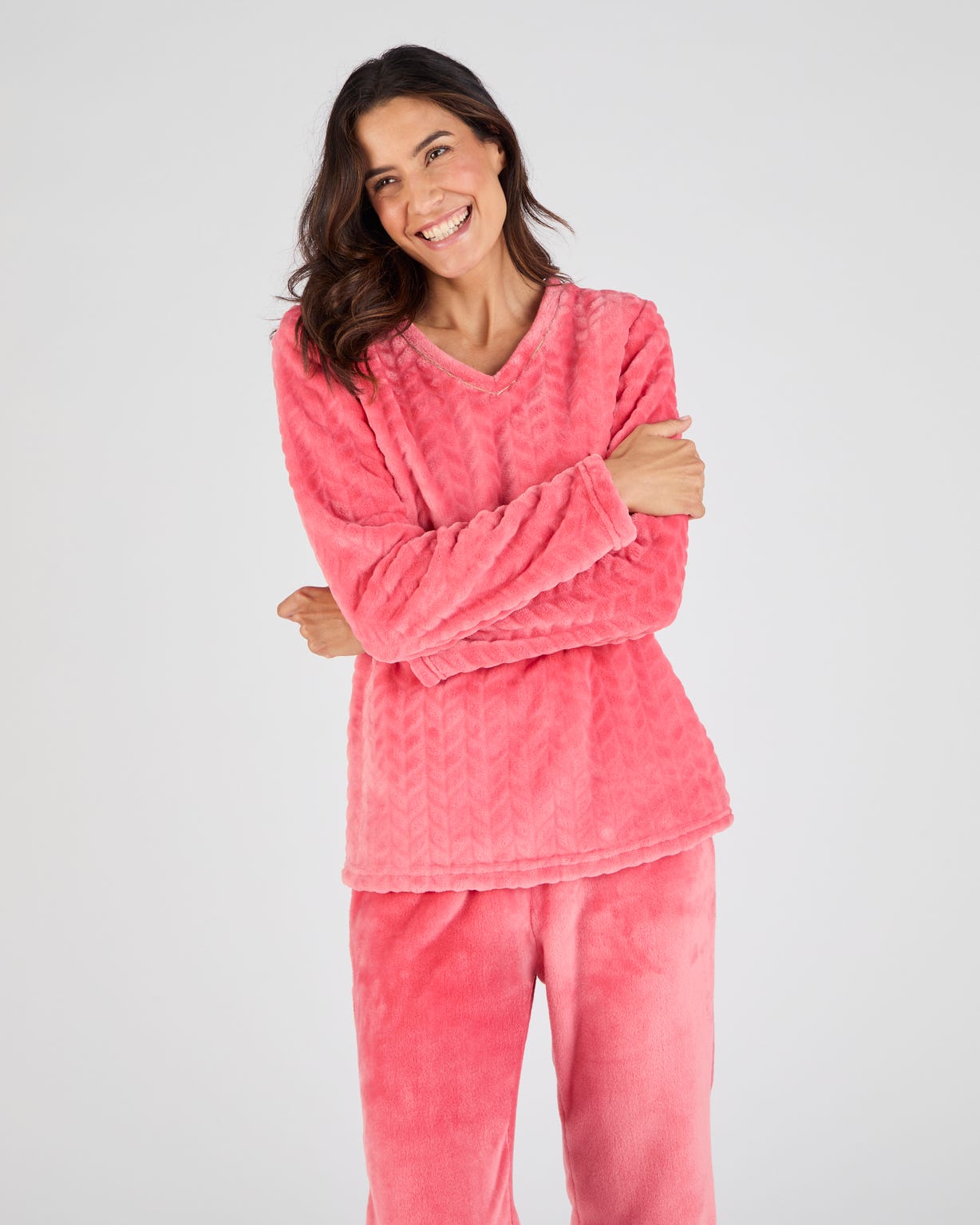 Pyjama Thermolactyl maille reliéfée