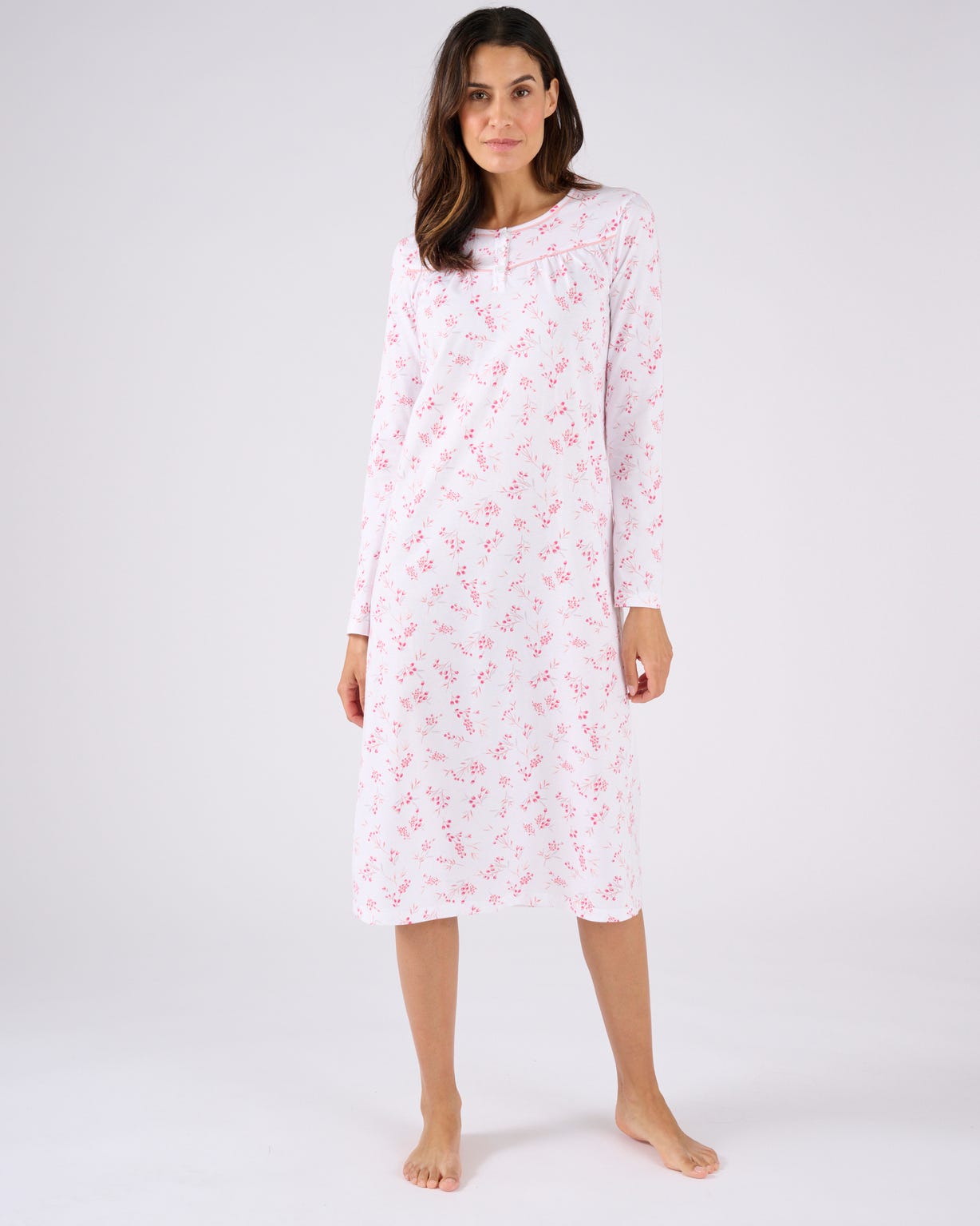 Chemise de nuit maille jersey pur coton