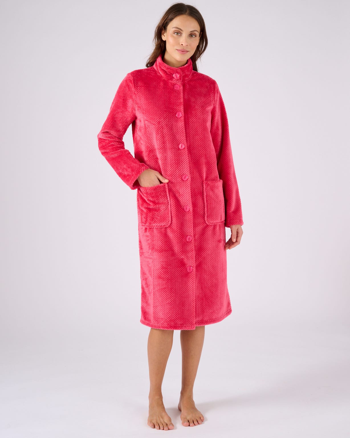 Robe de chambre Thermolactyl en maille fantaisie