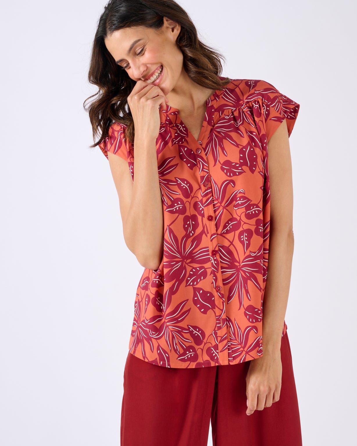 Chemisier pure viscose Climatyl