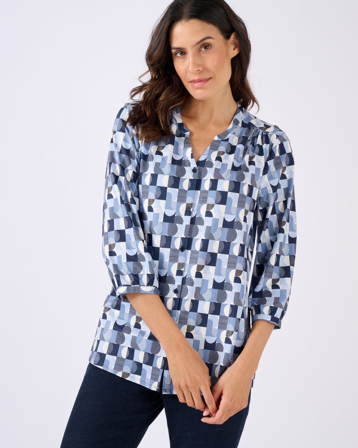 Chemisier en maille chaude