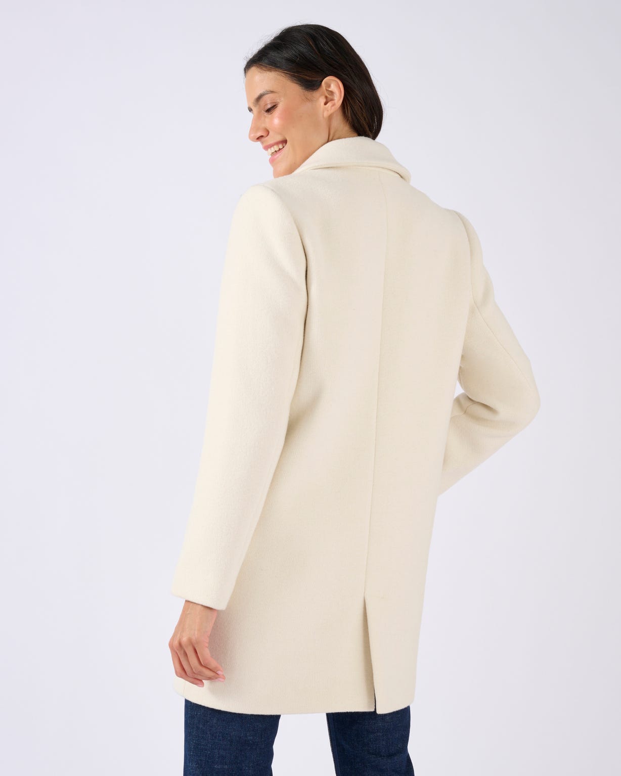 Manteau mélange laine Thermolactyl