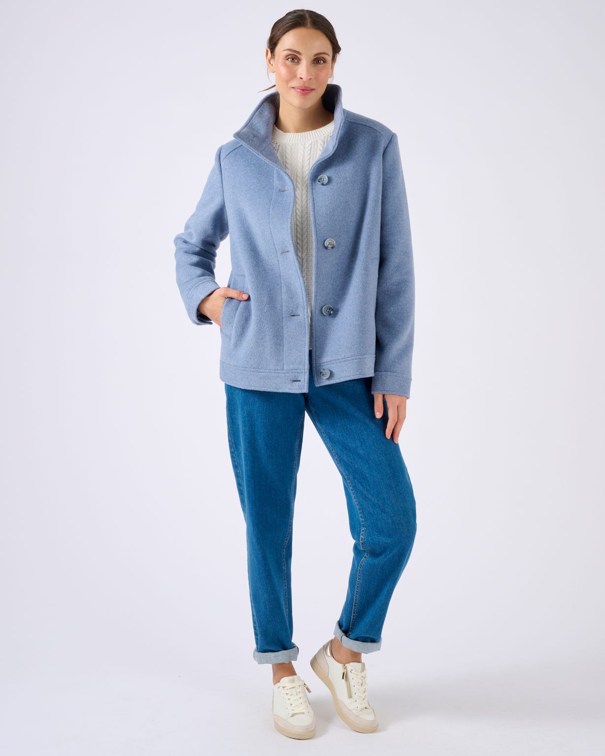 Paletot lainage Thermolactyl