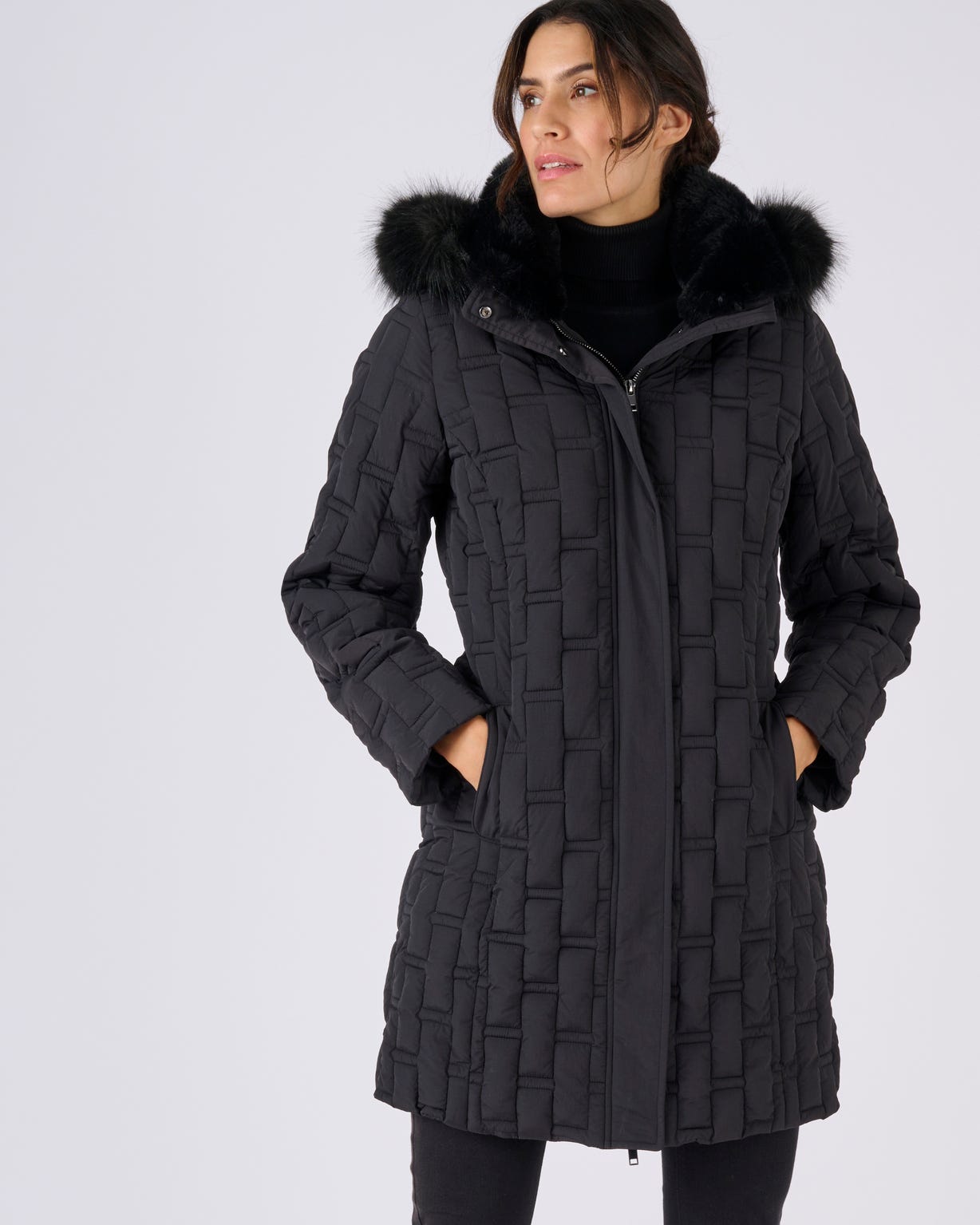 Parka matelassée fantaisie