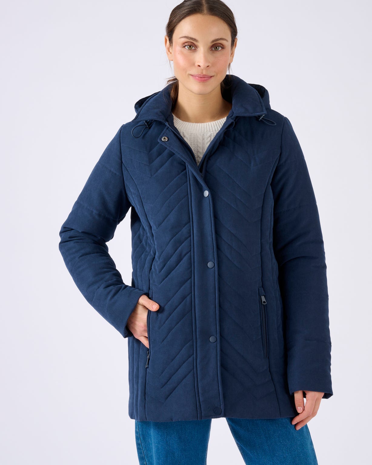 Parka matelassage fantaisie
