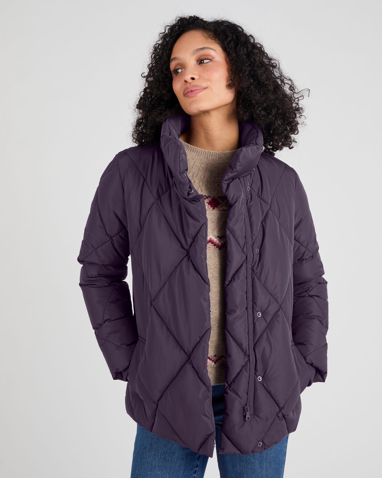 Parka fermeture asymétrique Thermolactyl