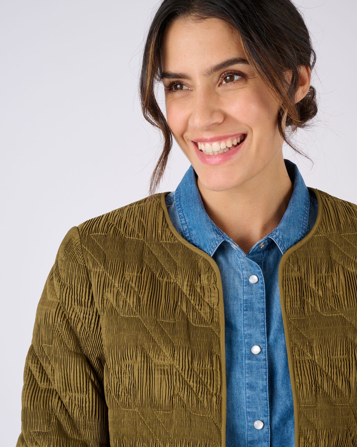 Veste matelassée fantaisie