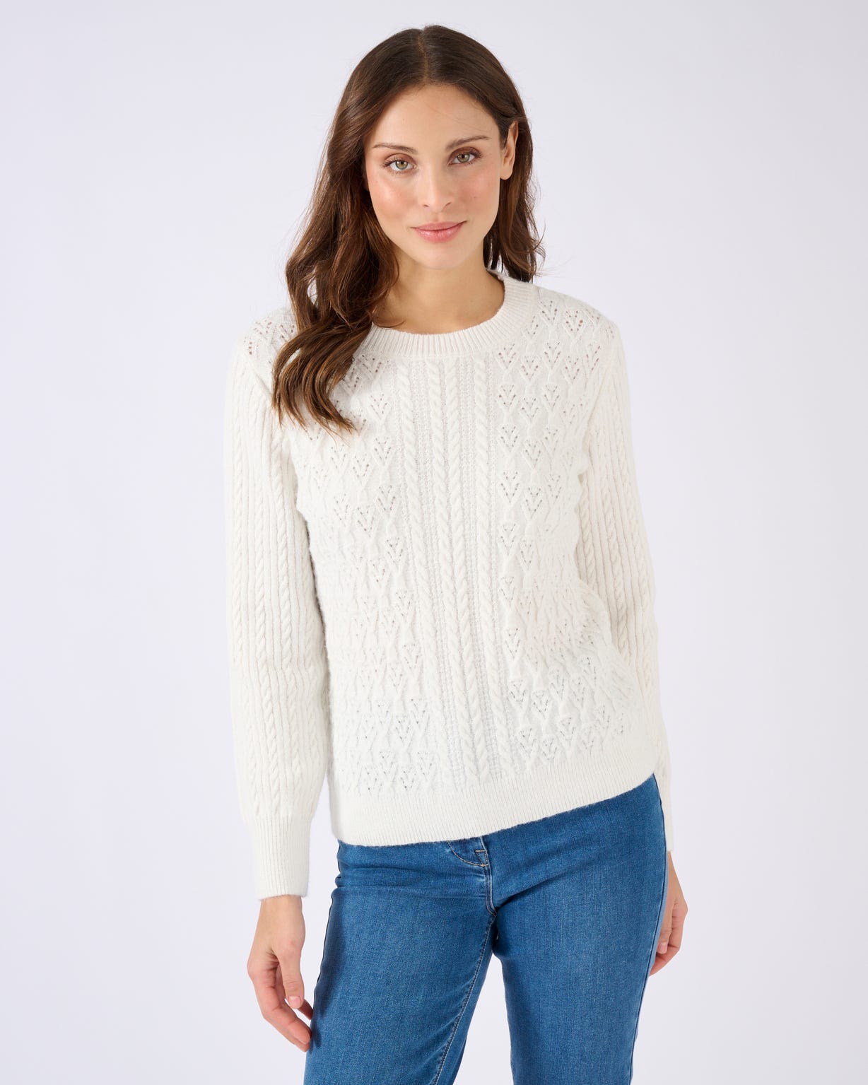 Pull doux jeu de maille Thermolactyl