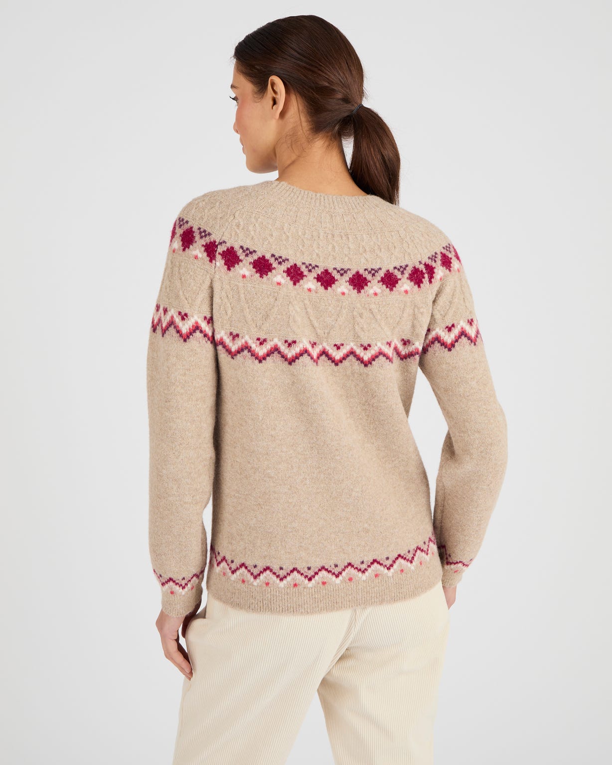 Pull jacquard Thermolactyl