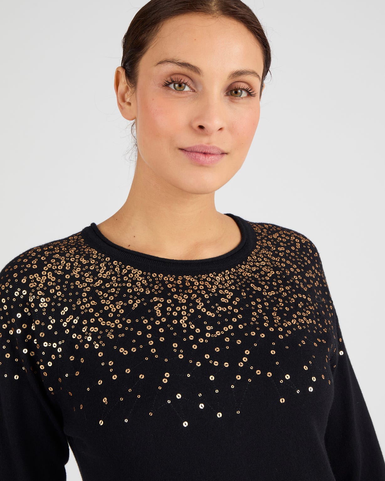 Pull à sequins
