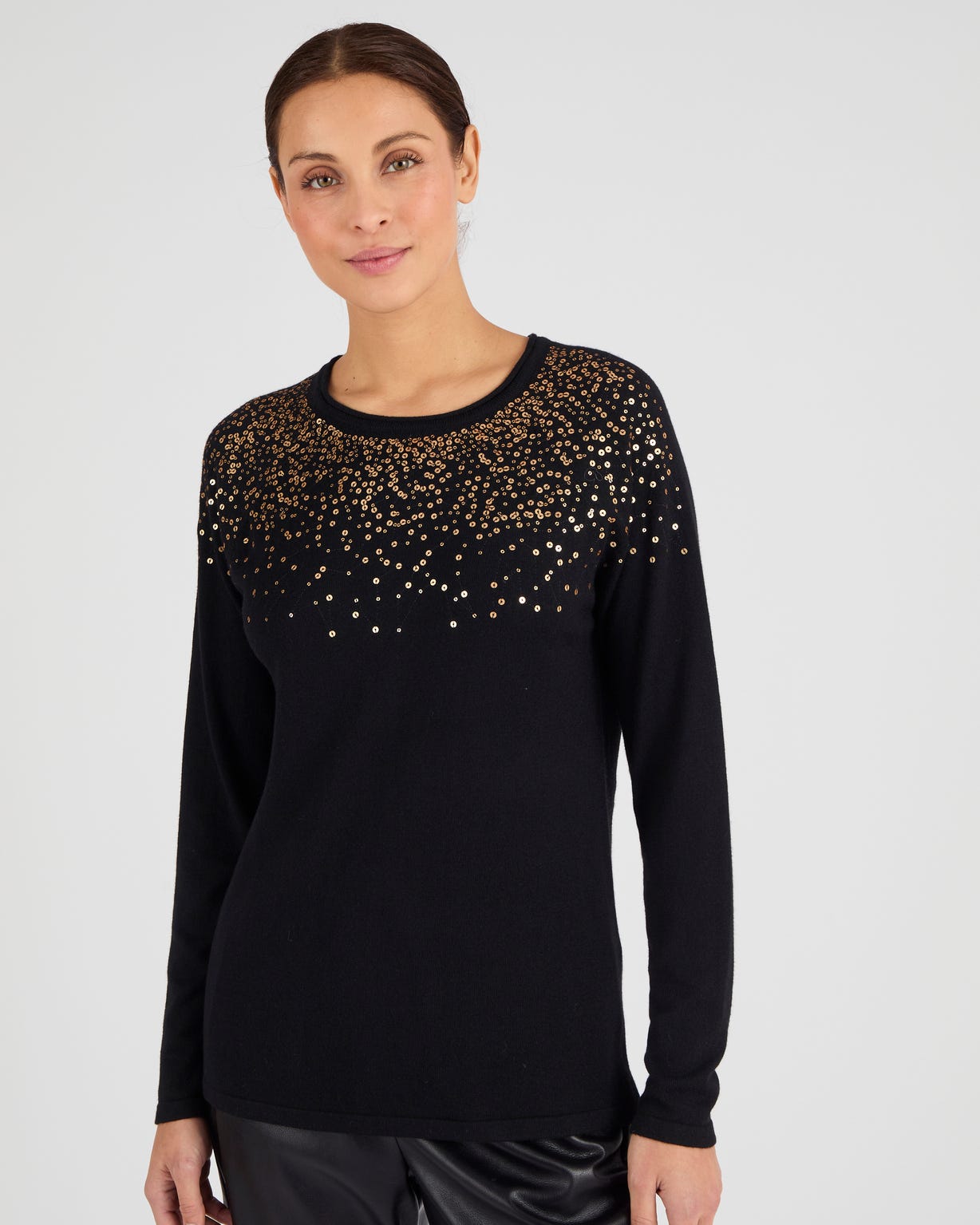 Pull à sequins