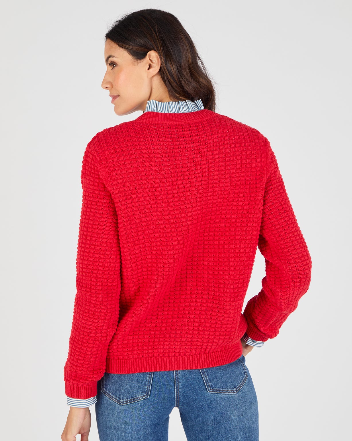 Cardigan uni ou rayé