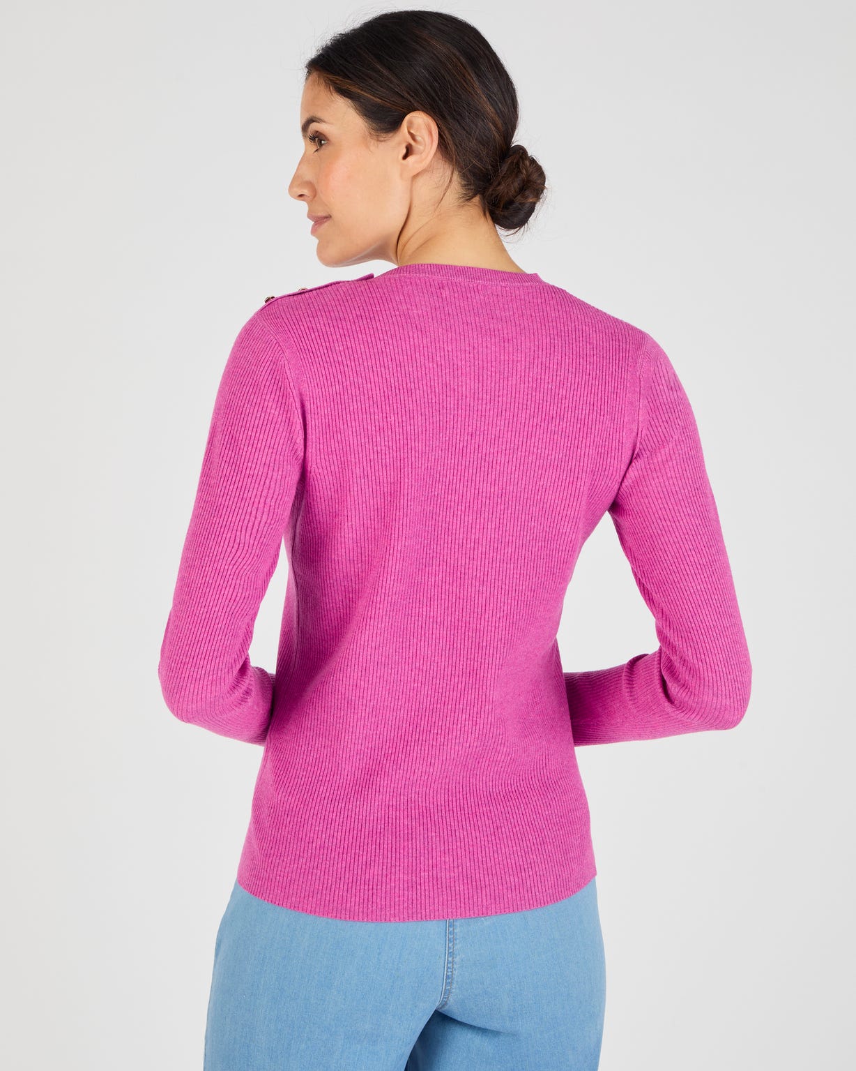 Pull côtelé uni ou rayé Thermolactyl