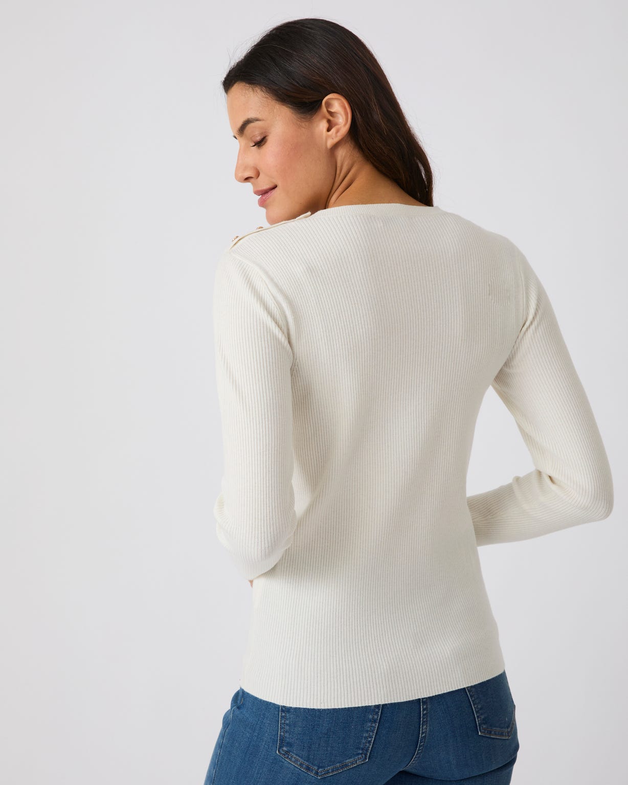 Pull côtelé uni ou rayé Thermolactyl