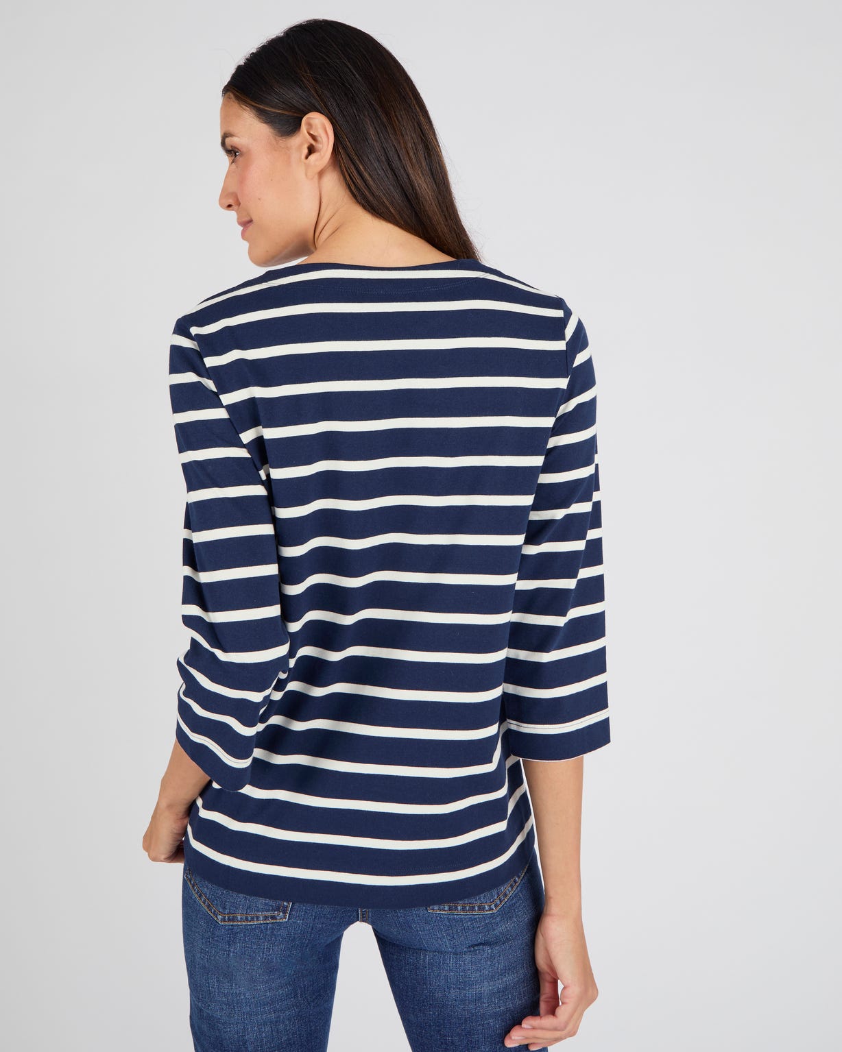 T-shirt rayé pur coton