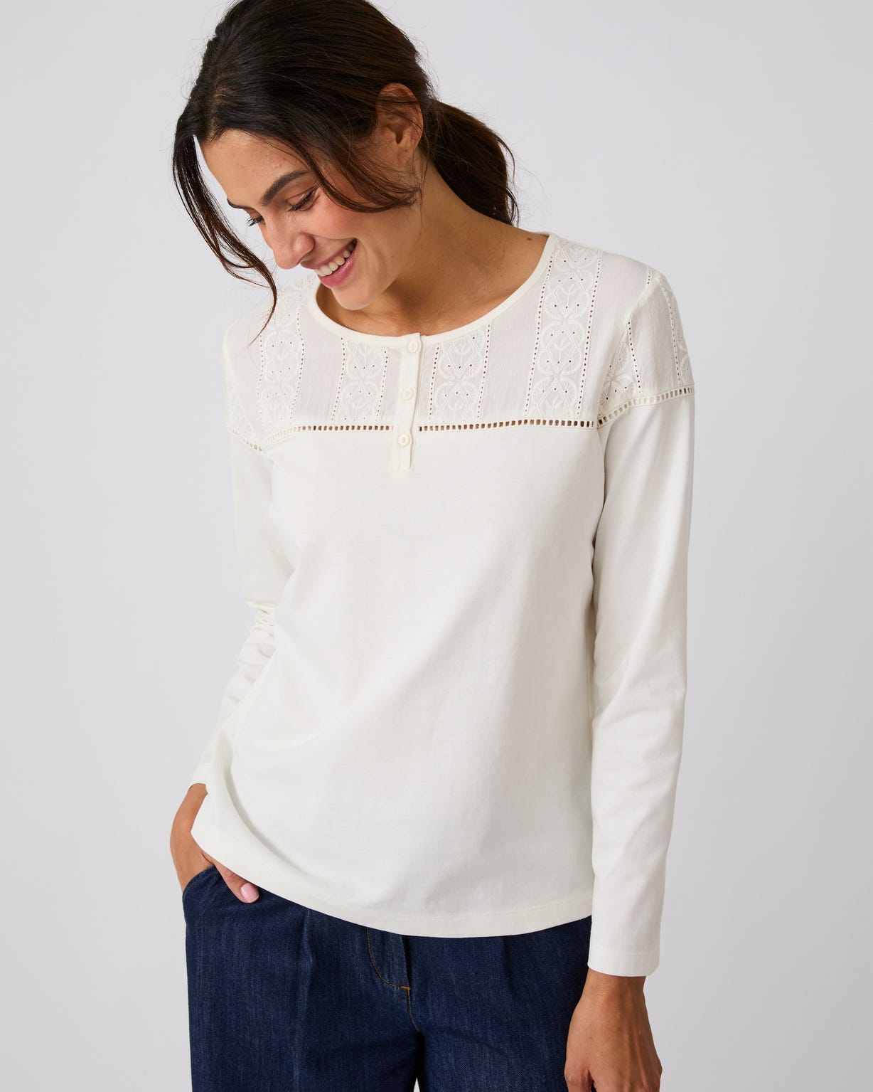 T-shirt bi-matière