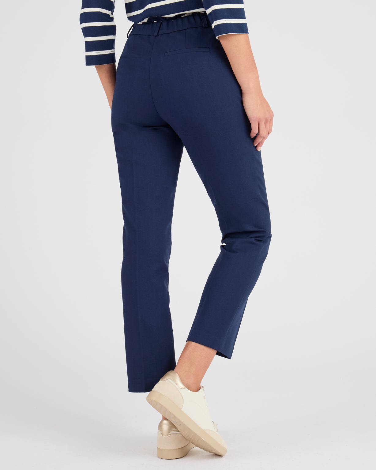 Pantalon 7/8ème satin de coton