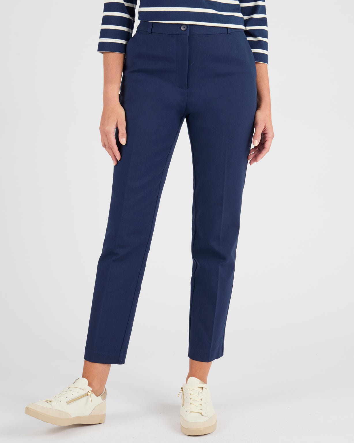 Pantalon 7/8ème satin de coton