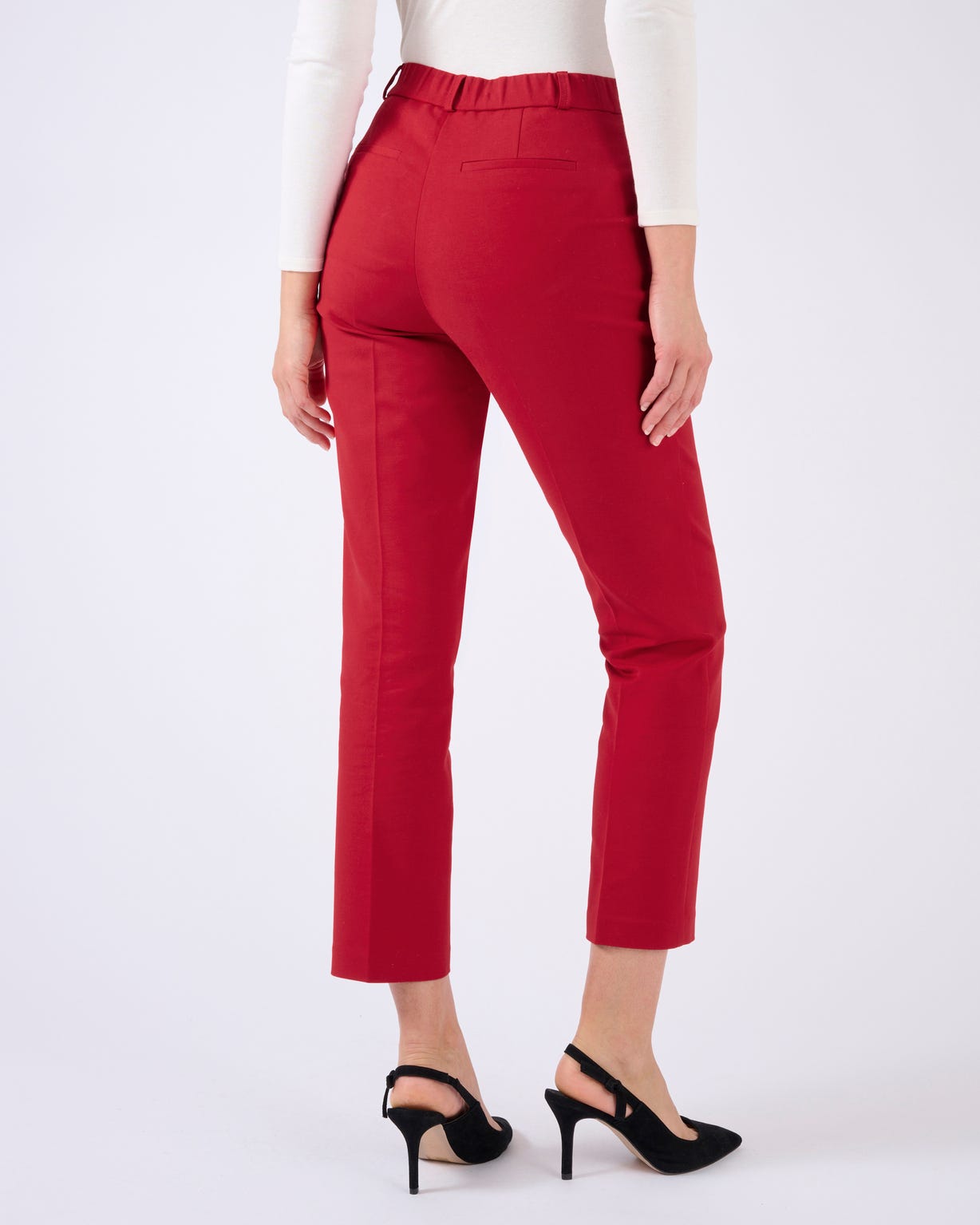 Pantalon 7/8ème satin de coton