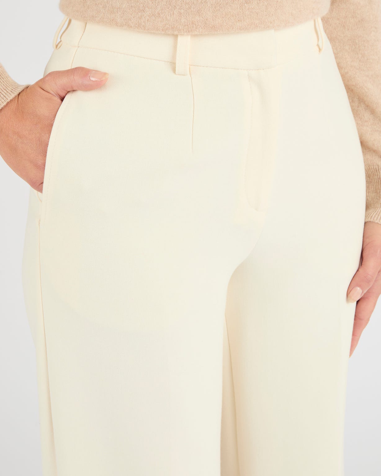 Pantalon large à pinces