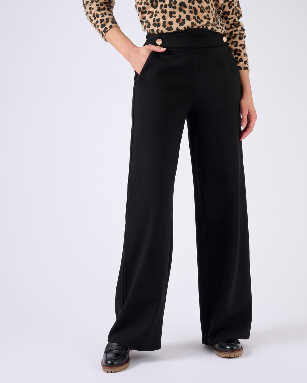 Pantalon enfilable maille milano