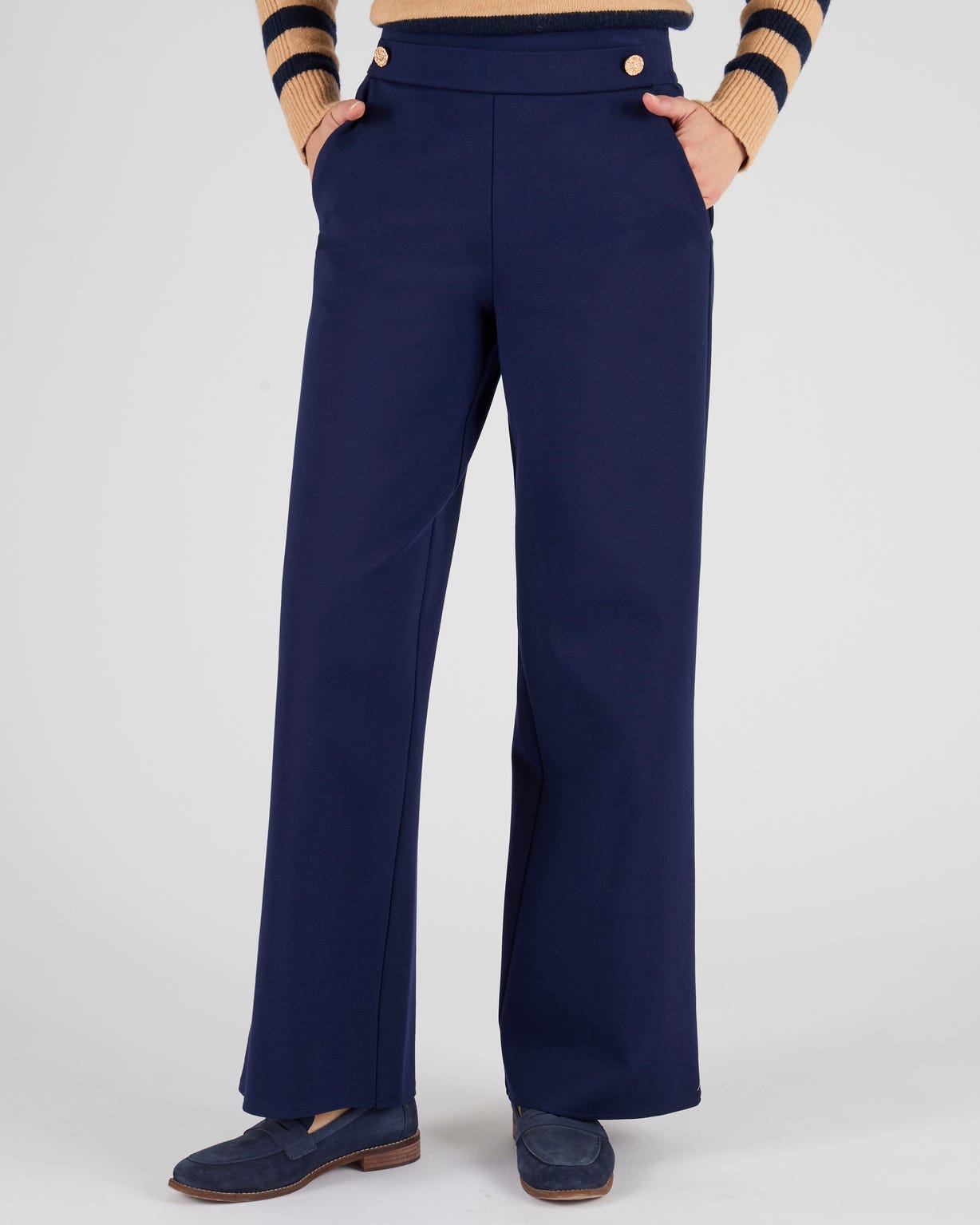 Pantalon enfilable maille milano