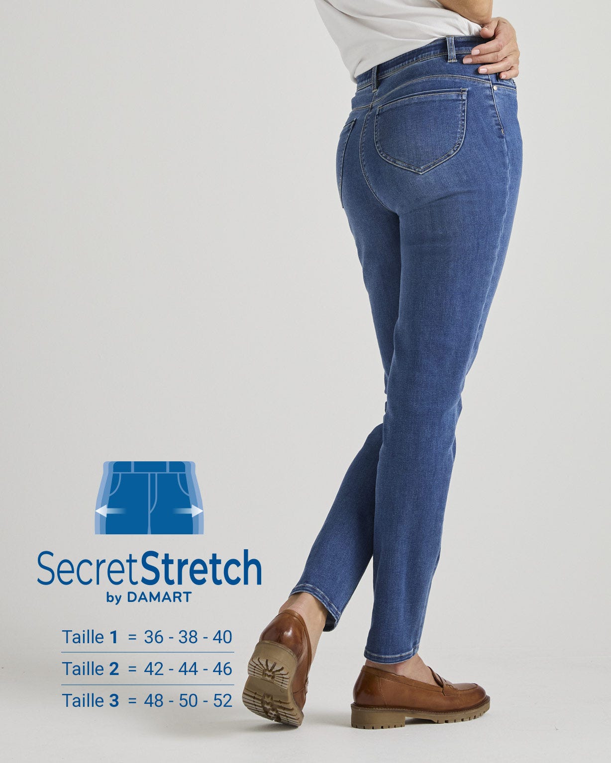 Jean Secret Stretch by Damart.