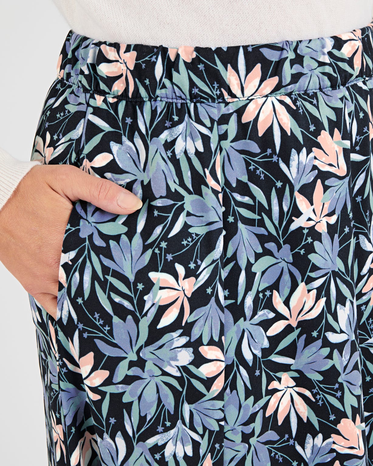 Jupe maille chaude stretch