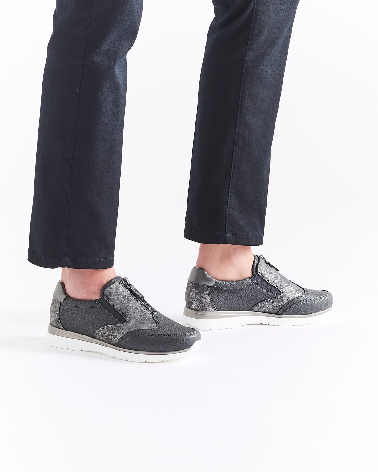 Baskets Amortyl détails irisés