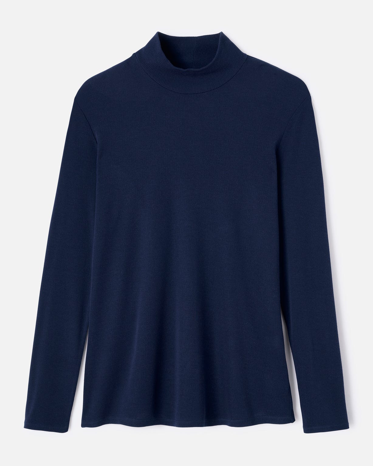 Sous-pull col montant maille côtelée Thermolactyl et soie