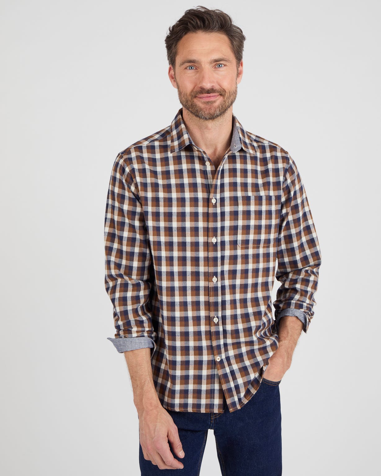 Chemise en flanelle à carreaux Thermolactyl