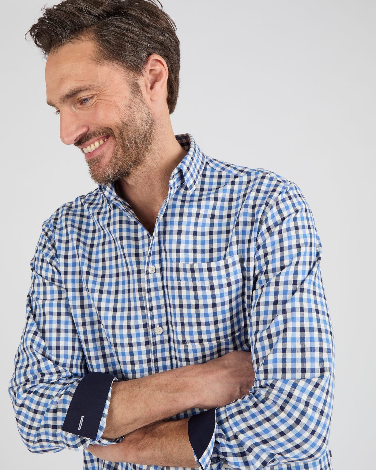 Chemise à carreaux