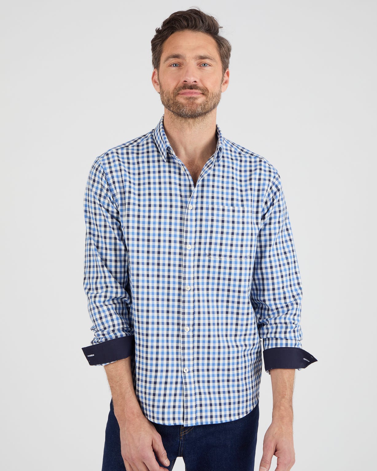 Chemise à carreaux