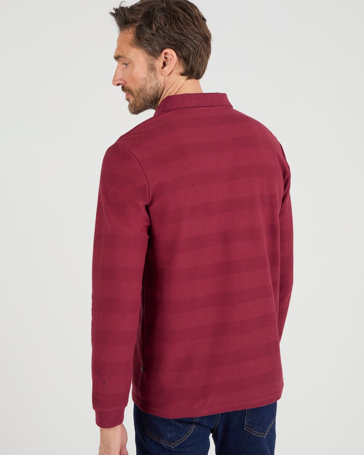 Polo manches longues pur coton