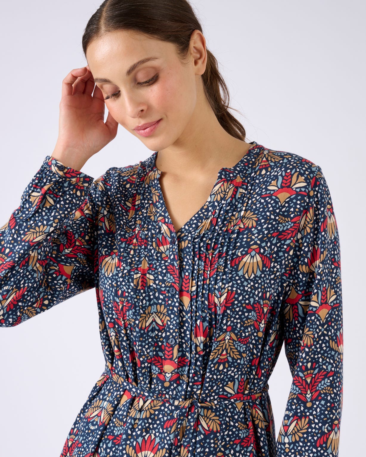 Robe pure viscose Lenzing(TM) EcoVero(TM)